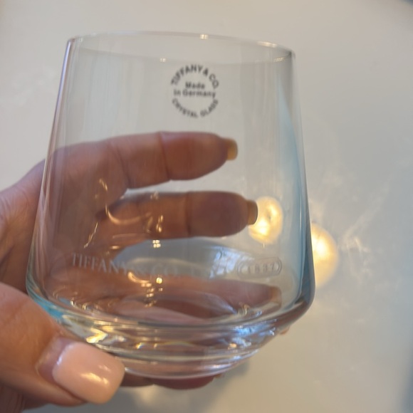 Authentic new in box set of 2 Tiffany Crystal Glasses - Picture 7 of 9